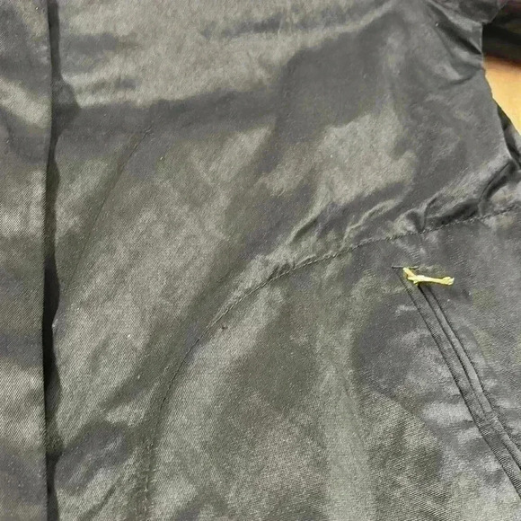 Talbots Black Jacket Zipper & Snaps 2 Zip Pockets Size M - Picture 14 of 15